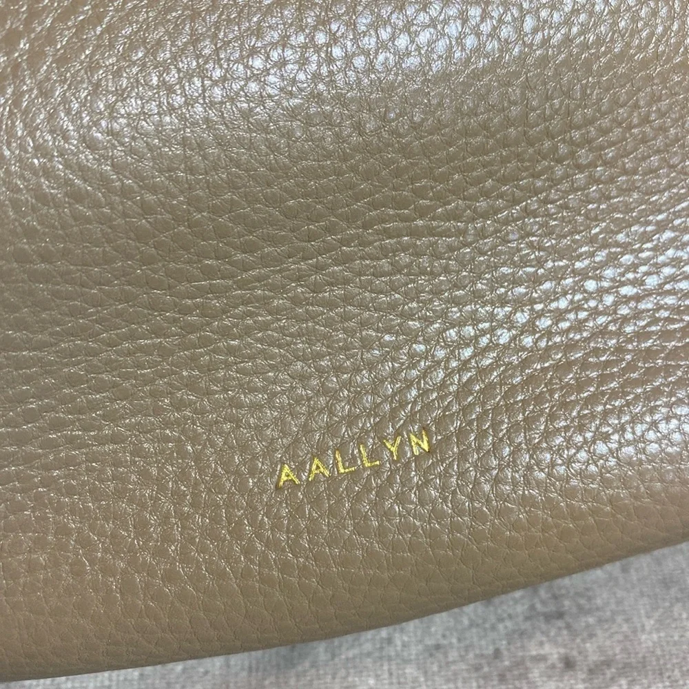 Aallyn Ingrid Marley hobo Biscotti Beige Leather Shoulder Bag
